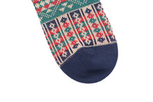 Load image into Gallery viewer, Poker Tribal Socks - Blue - Socks Apparel | The Original Socks