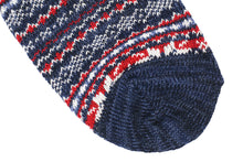 Load image into Gallery viewer, Wintry Nordic Socks - Blue - The Original Socks
