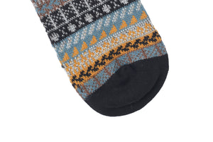 Rival Geometric Socks - Black - Socks Apparel | The Original Socks