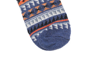 Diamond Tribal Socks - Blue - Socks Apparel | The Original Socks