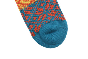 Key Geometric Socks - Blue - Socks Apparel | The Original Socks