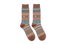 Load image into Gallery viewer, Arrow Tribal Socks - Coffee - Socks Apparel | The Original Socks