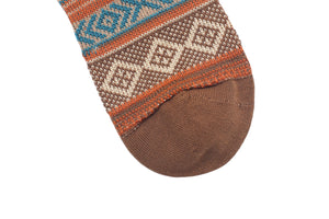 Arrow Tribal Socks - Coffee - Socks Apparel | The Original Socks