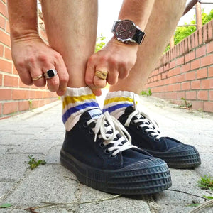 Darwin Knitted Socks - Yellow - Socks Apparel | The Original Socks