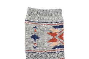 Lodge Tribal Socks - Grey - The Original 