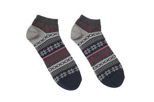 Circle Nordic Socks - Grey - The Original Socks