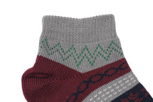 Load image into Gallery viewer, Circle Nordic Socks - Red - The Original Socks