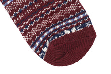 Load image into Gallery viewer, Wintry Nordic Socks - Red - The Original Socks