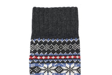 Load image into Gallery viewer, Wintry Nordic Socks - Dark Grey - The Original Socks