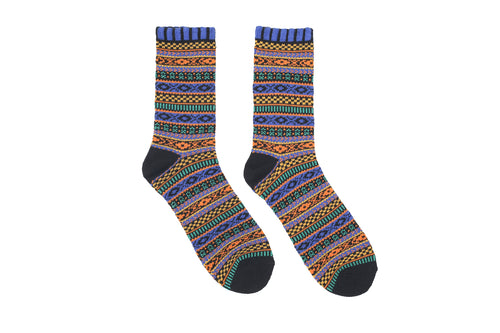 Totem Tribal Socks - Blue - The Original Socks