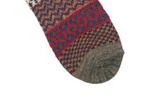 Load image into Gallery viewer, Polar Geometric Socks - Green - The Original Socks