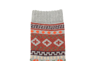 Trigon Cross Socks - Grey | The Original Socks