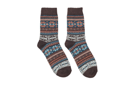 Tetra Nordic Socks - Coffee | The Original Socks