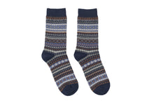 Load image into Gallery viewer, Starry Geometric Socks - Blue - The Original Socks