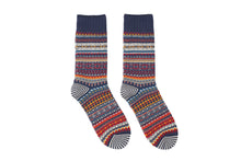 Load image into Gallery viewer, Ambit Tribal Socks - Blue - Socks Apparel | The Original Socks
