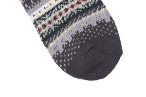 Grizzle Tribal Socks - Dark Grey - Socks Apparel | The Original Socks