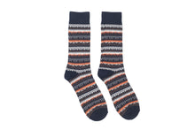 Load image into Gallery viewer, Prime Geometric Socks - Navy Blue - Socks Apparel | The Original Socks