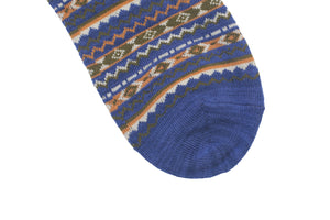 Shallow Tribal Socks - Blue - Socks Apparel | The Original Socks