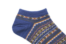 Load image into Gallery viewer, Shallow Tribal Socks - Blue - Socks Apparel | The Original Socks