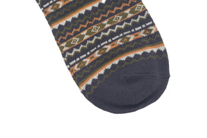 Shallow Tribal Socks - Dark Grey - Socks Apparel | The Original Socks