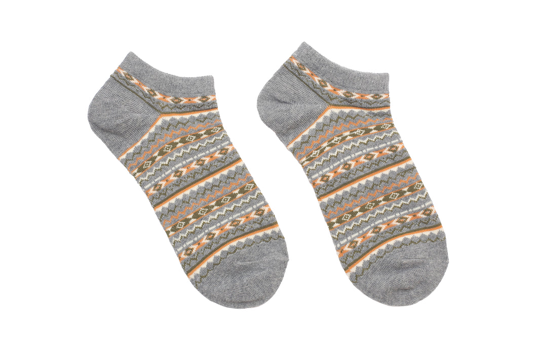 Shallow Tribal Socks - Grey - Socks Apparel | The Original Socks