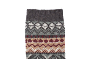 Ferry Tribal Socks - Dark Grey - Socks Apparel | The Original Socks