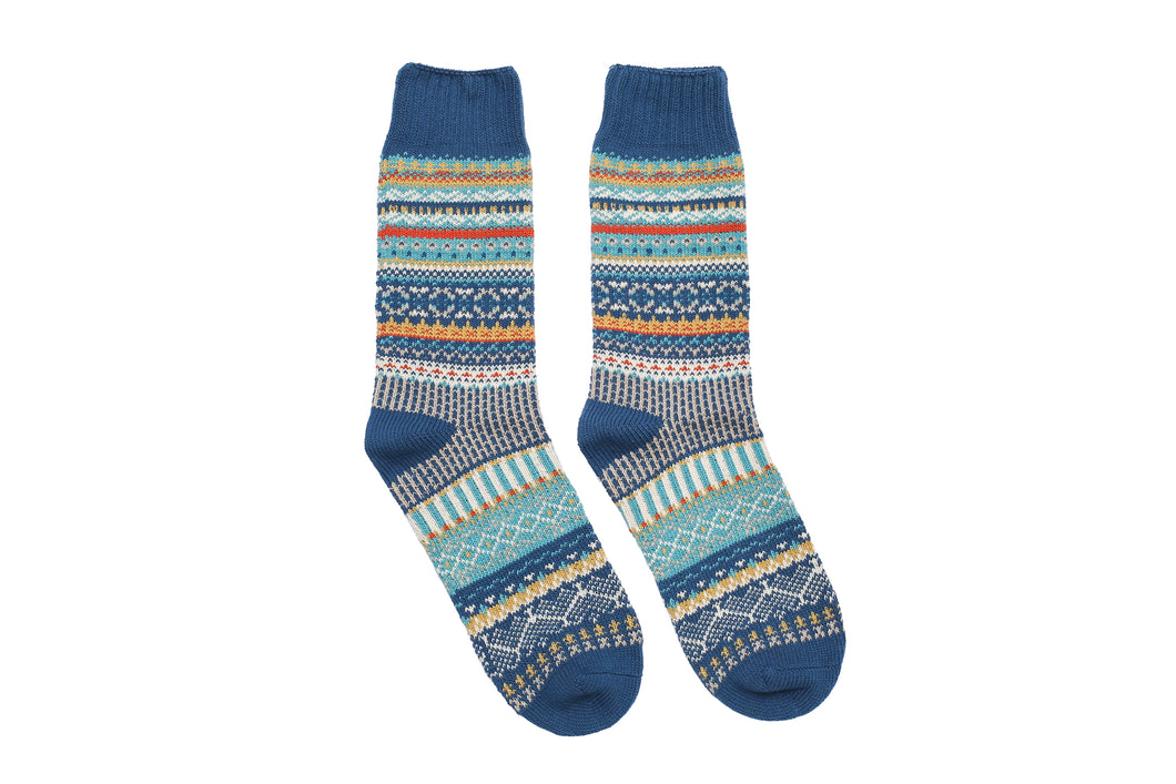 Redo Tribal Socks - Light Blue - Socks Apparel | The Original Socks