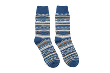 Load image into Gallery viewer, Unique Geometric Socks - Blue - Socks Apparel | The Original Socks