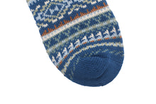 Load image into Gallery viewer, Unique Geometric Socks - Blue - Socks Apparel | The Original Socks