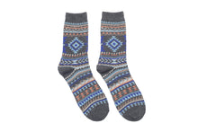 Load image into Gallery viewer, Diamond Tribal Socks - Grey - Socks Apparel | The Original Socks