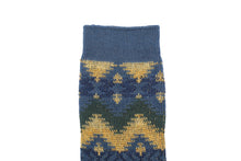 Load image into Gallery viewer, Bright Tribal Socks - Blue - The Original Socks