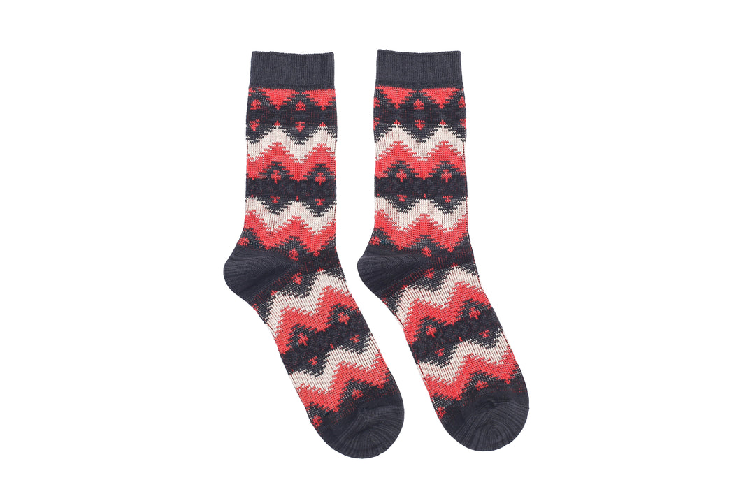 Bright Tribal Socks - Black - The Original Socks