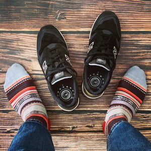 Amazon Stripe Socks - Orange - The Original Socks